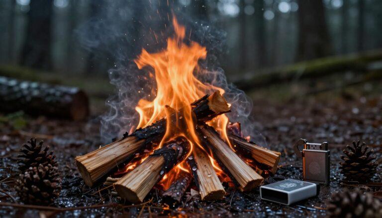 Fire Starting for Wet Conditions, the Method That Holds Up in Rain